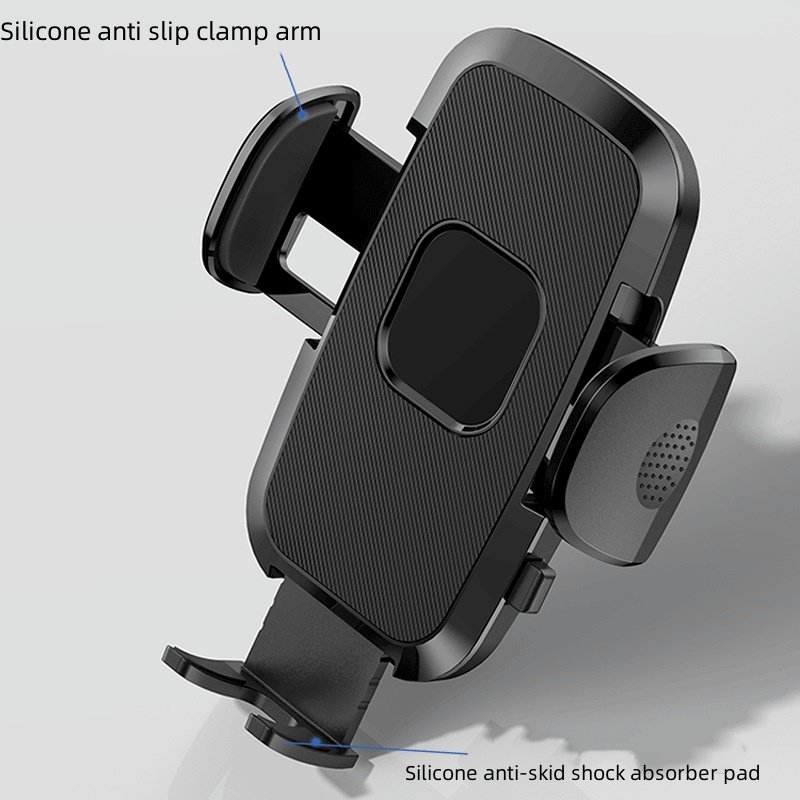Navigation Bracket For Automobiles Self-Locking 360 Degree Rotating Telescopic Multifunctional Intelligent Car Phone Holder
