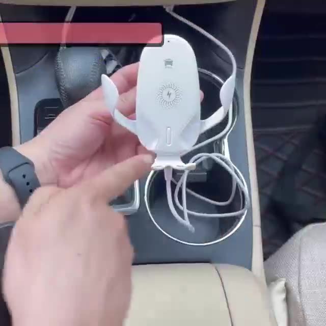 Car Holder Wireless Charger 15W Fast Charging Wireless Car Holder Charger