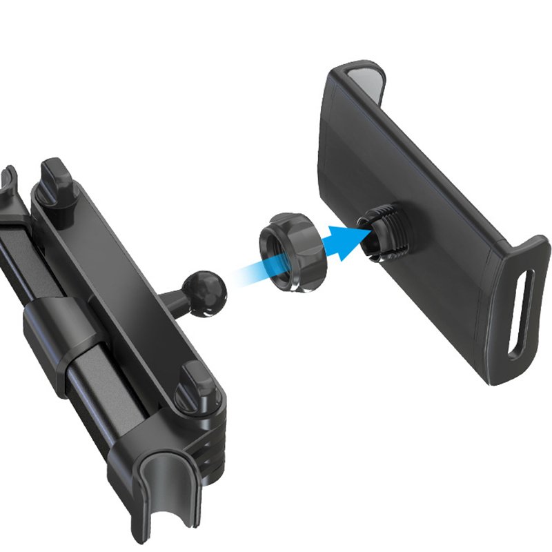 360 Rotate Degrees Silicone Aluminum Alloy Mobile Stand For Car Seat Car New universal Mobile Phone tablet Holder
