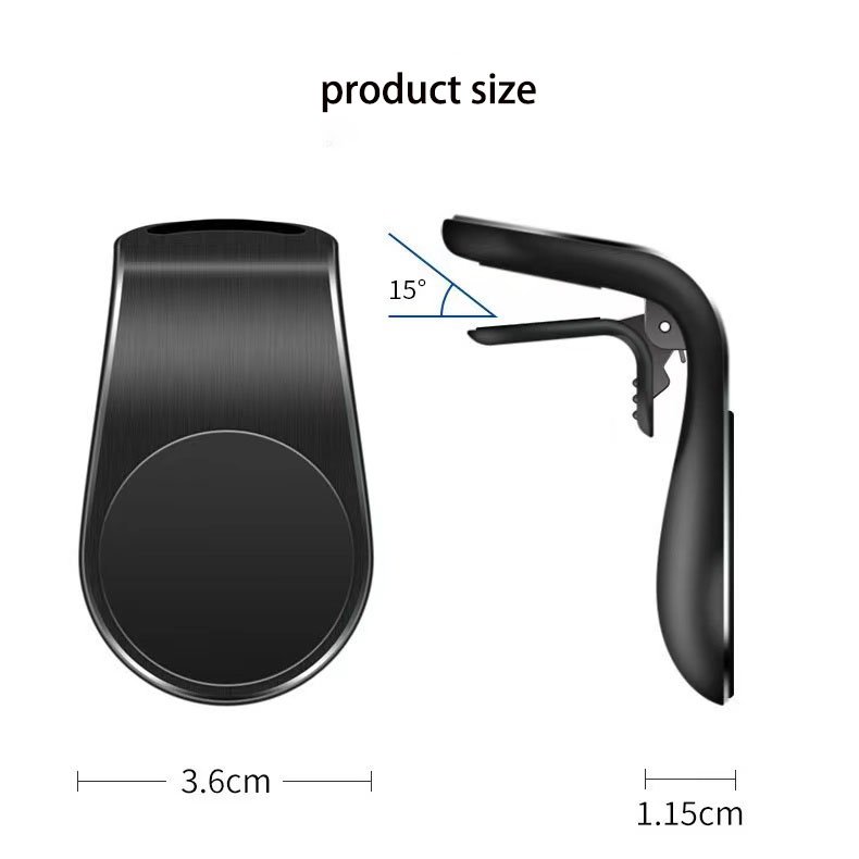 New Design cellphone Dashboard Clip Magnet Mobile Phone Stand Mount Magnetic Air Vent Car Cell Phone Holder for Car phone