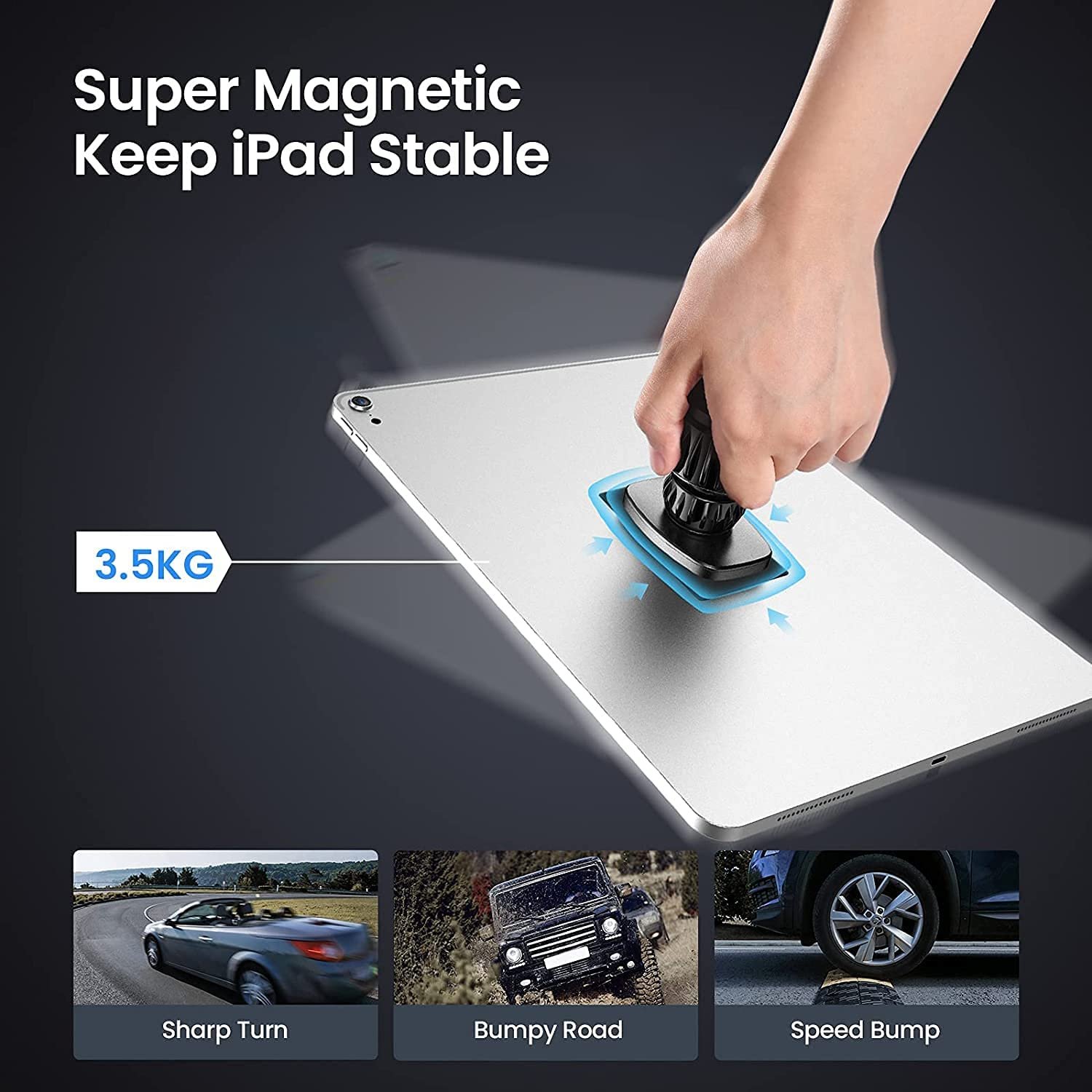 LISEN 2023 Top Seller 360 Rotation Retractable stand mobile phone accessories magnetic phone holder for car