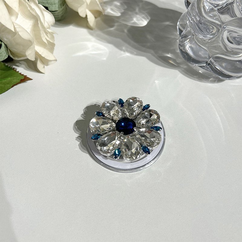Bling Glitter Diamond Magnetic Griptok Stand For Magsafe Socket Universal Phone Holder
