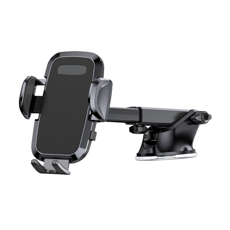 2024 online platform tiktok hotselling premium quality black ABS material rotatable and retractable car phone holder