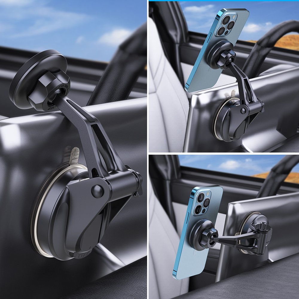 Phone Accessories soporte para celulares Adjustable Magnetic Dashboard Holder Suction Cup Cell Phone Mount Long Arm Car Holder