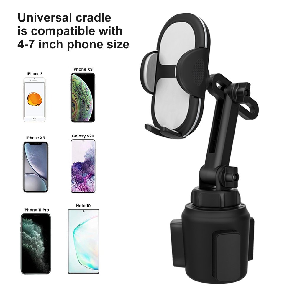 New Top Seller Car Cup Holder Product Car Cup Phone Mount Easy Used Bracket Car Cup Phone Stand