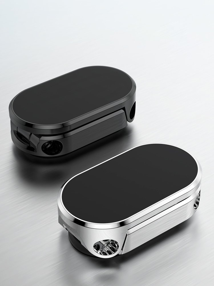 New 360 Degree Rotating Alloy Folding Magnetic Car Phone Holder Creative Folding Magnetic Phone Holder