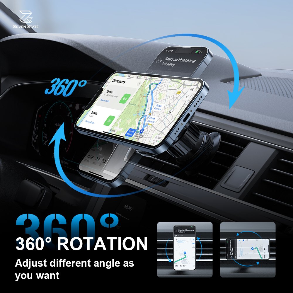 Magnetic Phone Holder For Car,15W Magnetic Wireless Car Charger,Universal in Car Air Vent Car Accessories