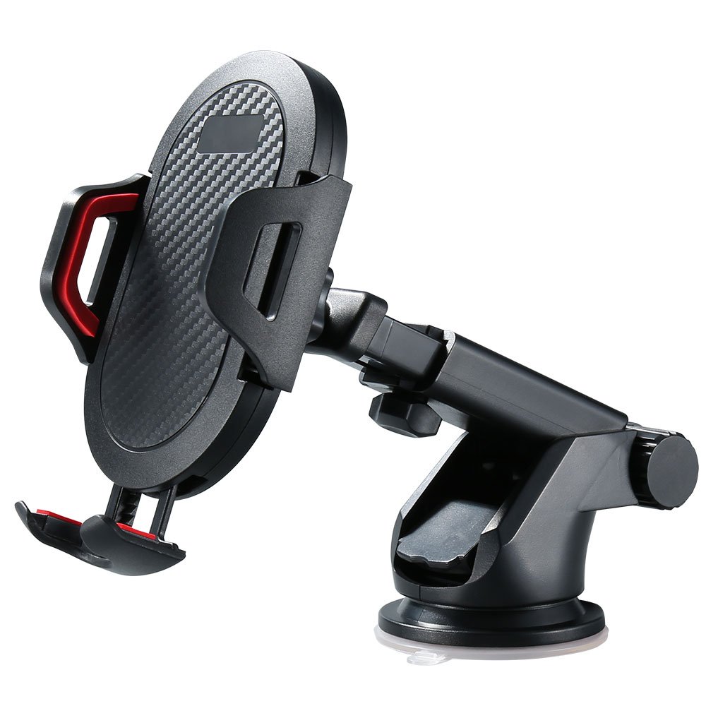 Windshield Dashboard Universal Mobile Phone Holder Long Arm Large Suction Cup Mobile Phone Car Holder Heavy-Duty Mobile Phone