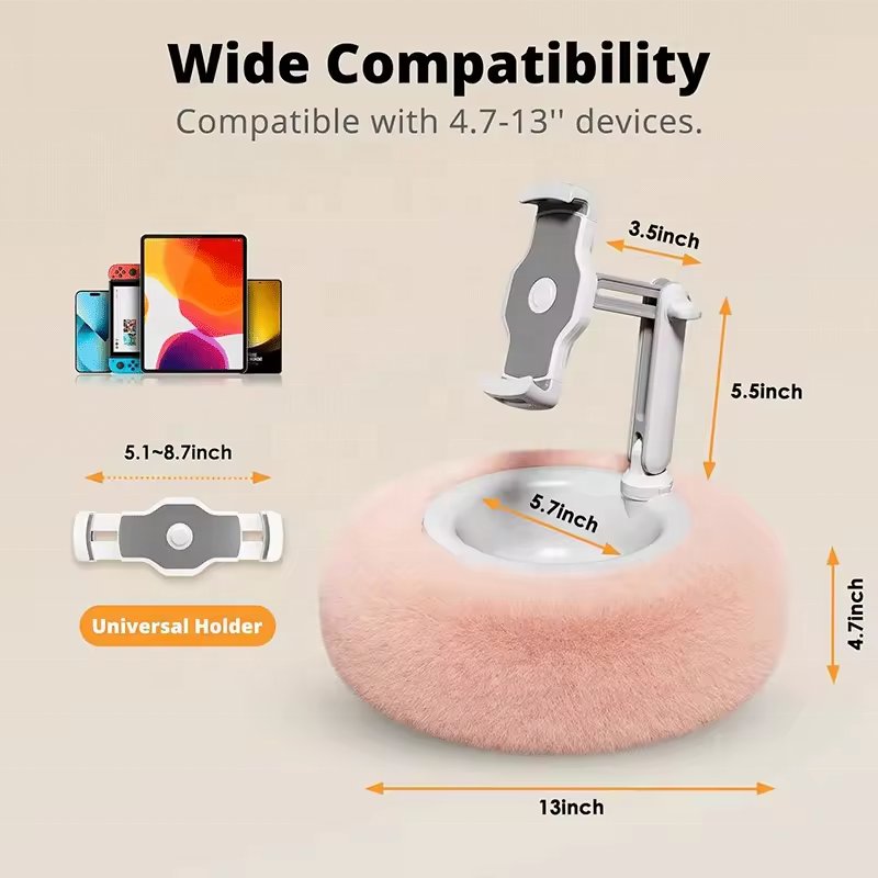 New Pillow Mobile Phone and Tablet holder High end Gift mobile holder with Cushion