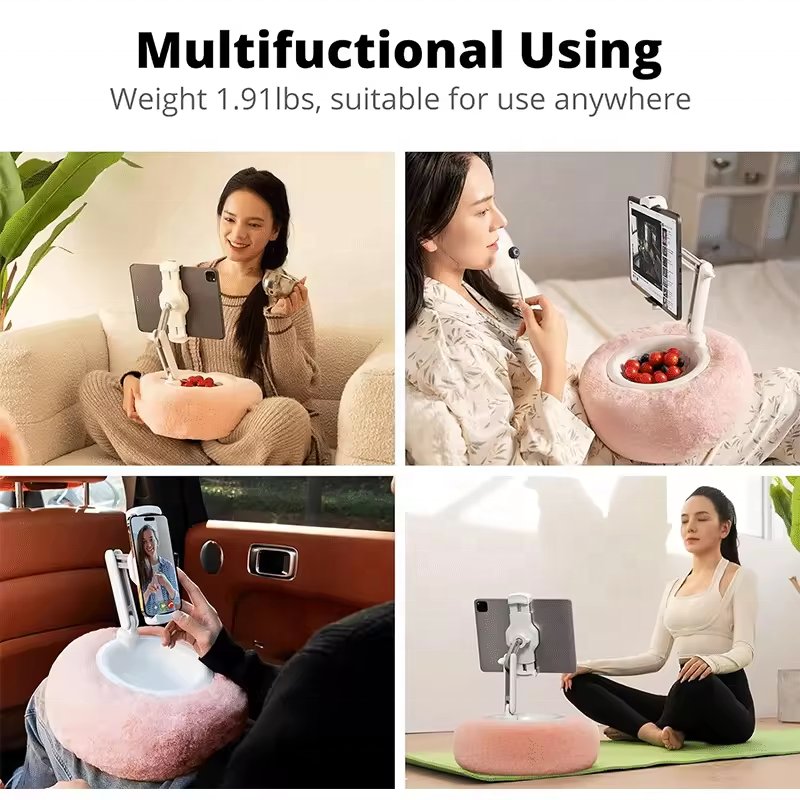 New Pillow Mobile Phone and Tablet holder High end Gift mobile holder with Cushion