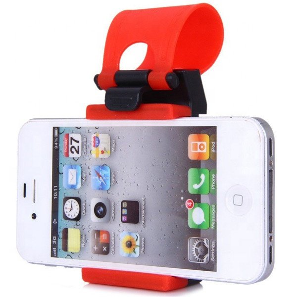 Mobile cell phone car phone holder/car mount holder Car Steering Wheel phone holder