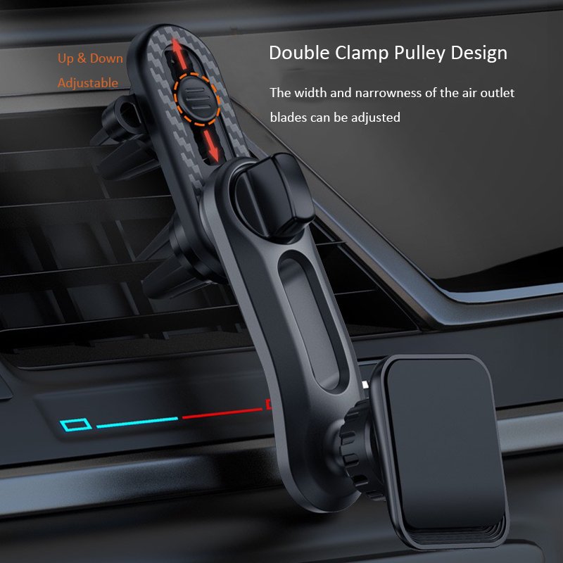 Adjustable Strong Magnet Mobile Phone Mount Universal Air Outlet Navigation Bracket Car Holder