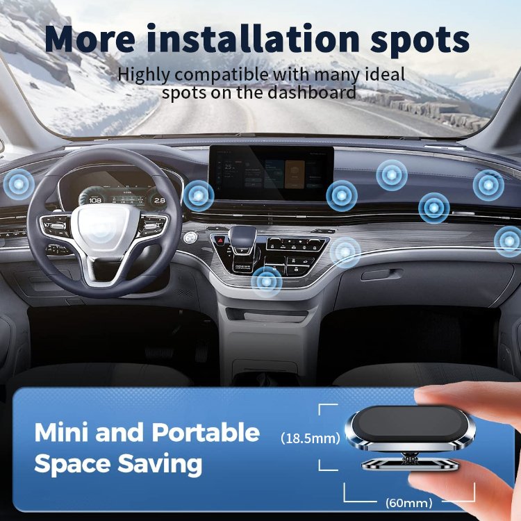 Charmount Top Seller Magnet Car Mobile Phone Holder Magnetic Car Mount Wall Mobile Phone Holder