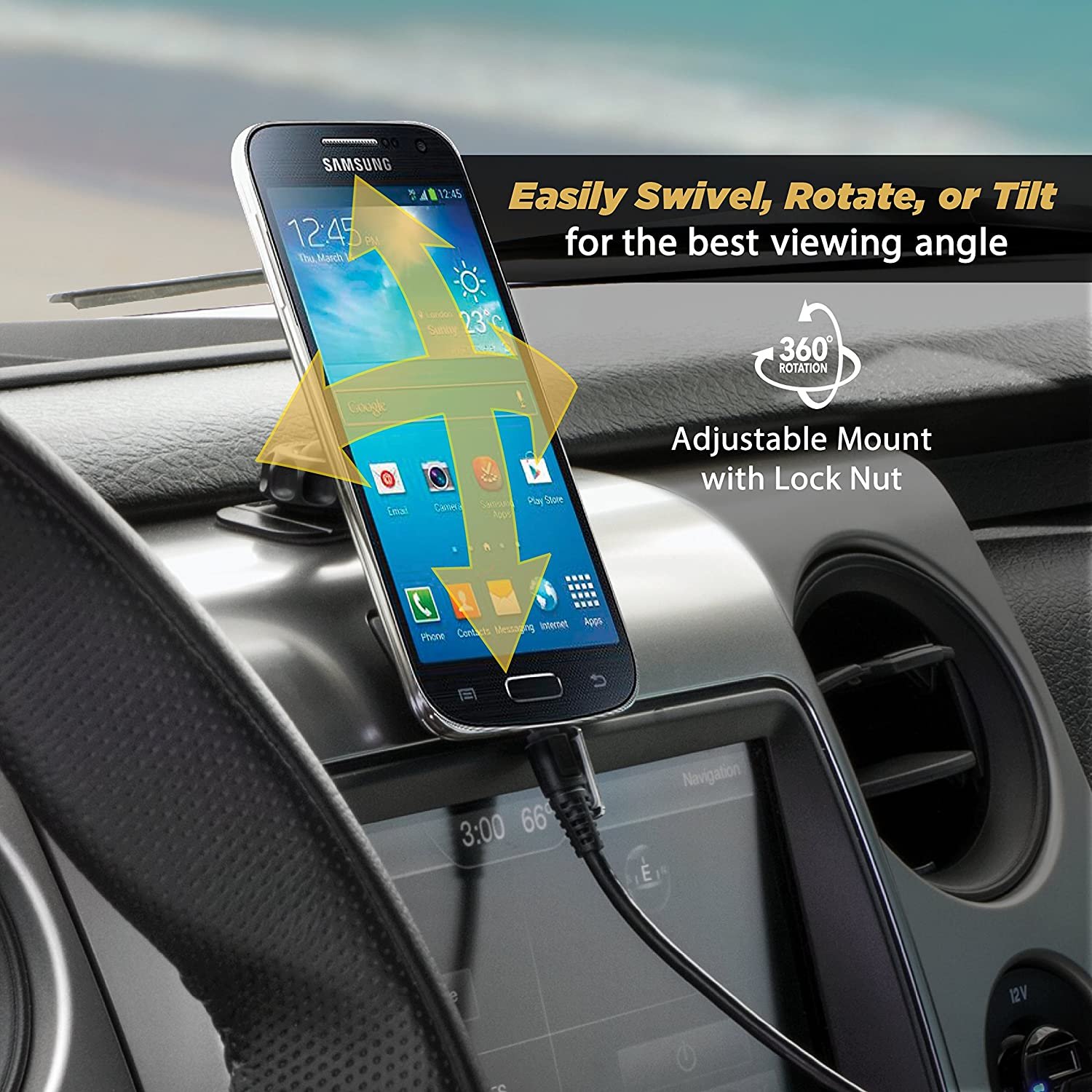 Factory price heavy-duty universal Magnetic cradle-free Phone Car Mount Holder