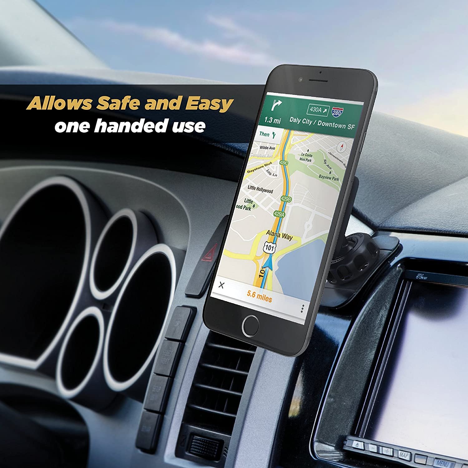 Factory price heavy-duty universal Magnetic cradle-free Phone Car Mount Holder