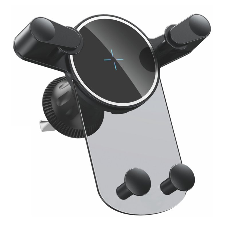 2024 New Arrivals 15W Qi Car Charger Phone Holder Mount Fast Charging Wireless Charger Gravity Air Vent Car Phone Mount
