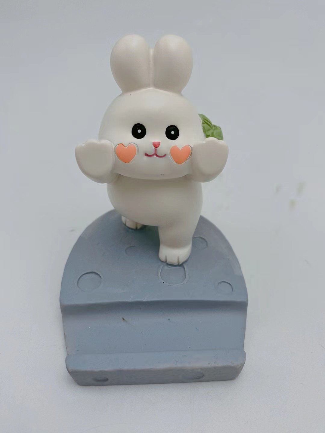 Angle Adjustable Cute Bunny Phone Holder Desktop Cell Phone Stand Holder For Mobile Pad Tablet