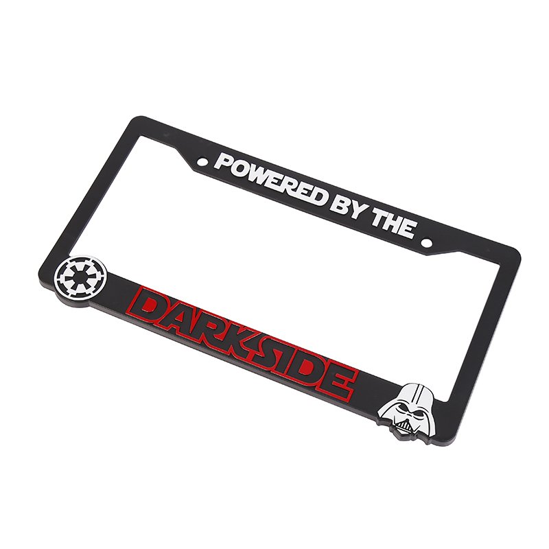 Custom Design Car License Plate Frame Cover USA embossing logo Number Plate Frame License Holder Cover license plate frame
