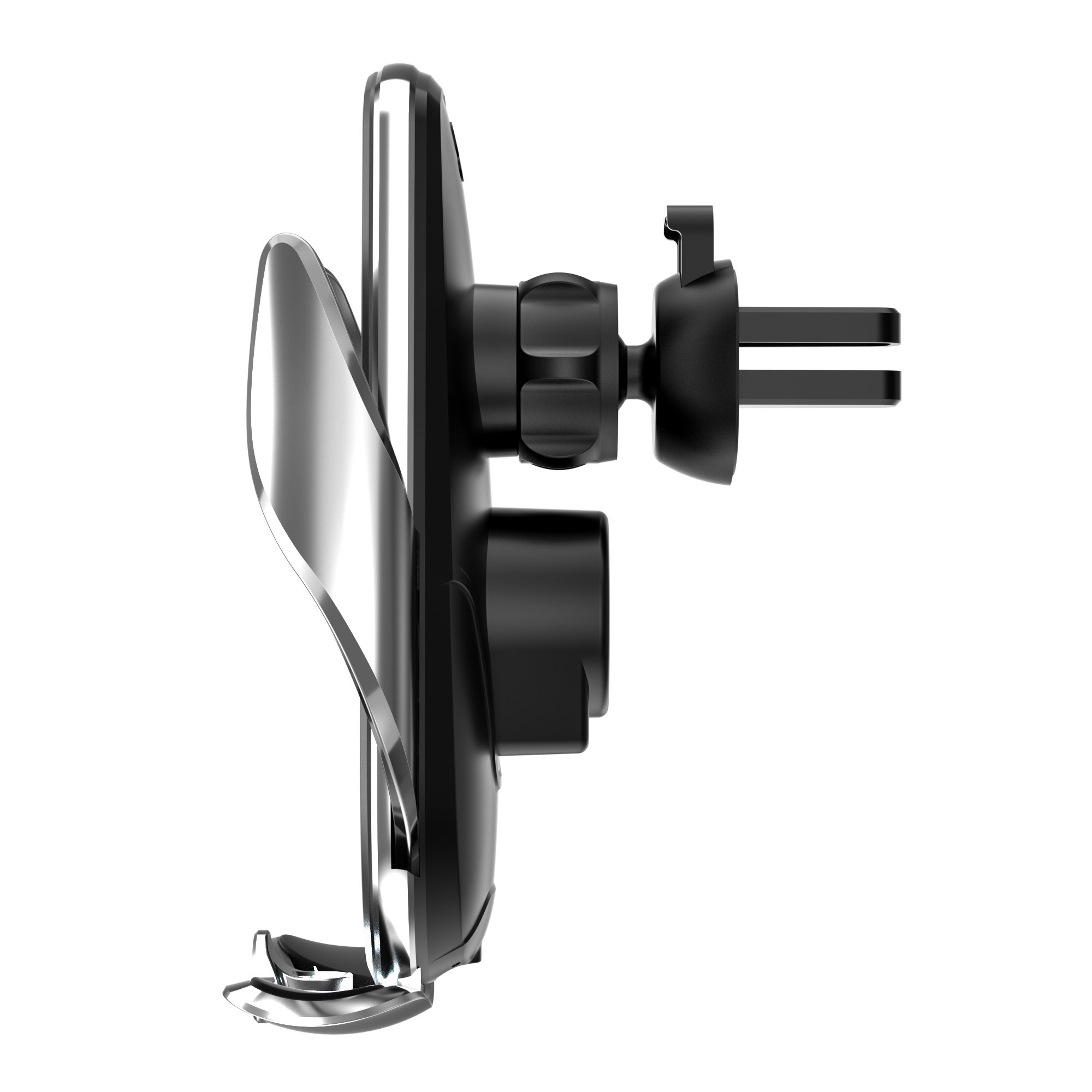 Car Magnetic Charging Mobile Phone Holder 15W Wireless Car Charger Mount Auto-sensing Phone Holder Stand Charger