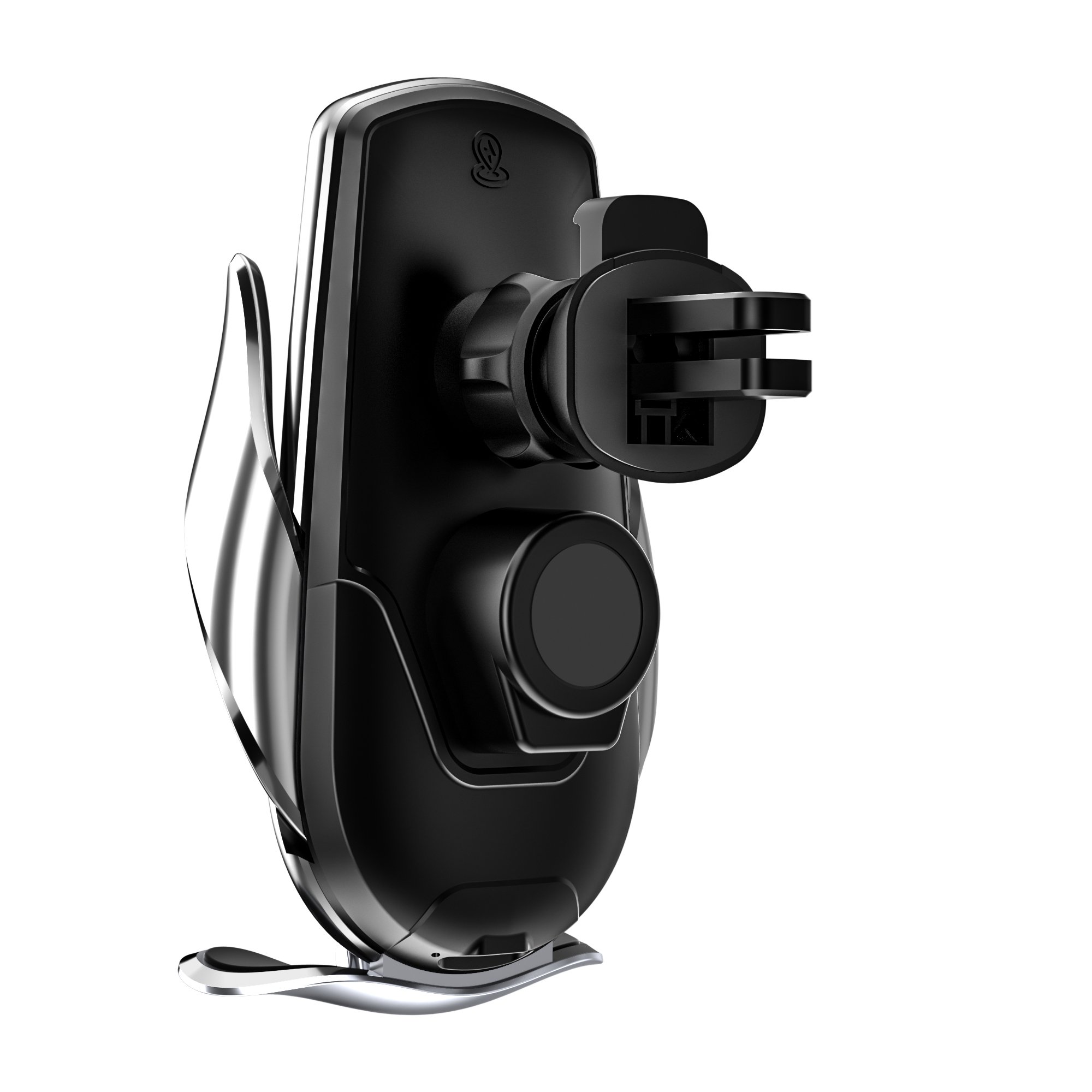 Car Magnetic Charging Mobile Phone Holder 15W Wireless Car Charger Mount Auto-sensing Phone Holder Stand Charger