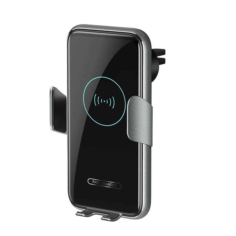 15W Fast Charging Wireless Car Charger Phone Holder Charger Mobile Phone Smart Sensor Automatic Clamp V8 Wireless Car Charger