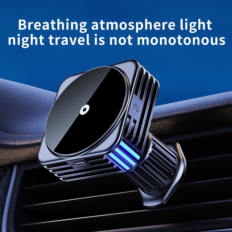 2024 Electronic Refrigeration Car Wireless Charger Car Holder Magnetic Wireless Car Charger