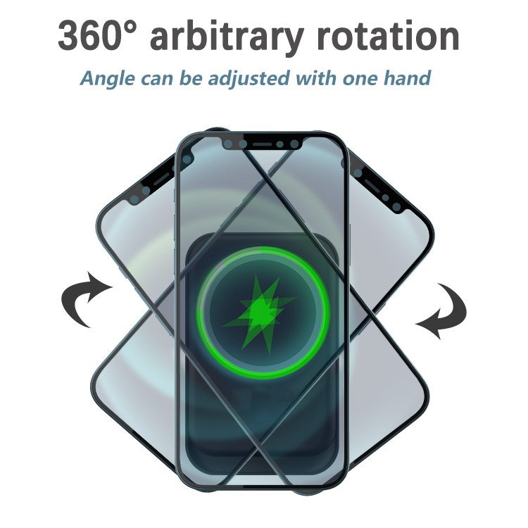 Magnetic Safe 15W Wireless Charger Car Phone Holder For iPhone 15 14 13 12 Pro Max Car Mount Infrared Fast Wireless Charging