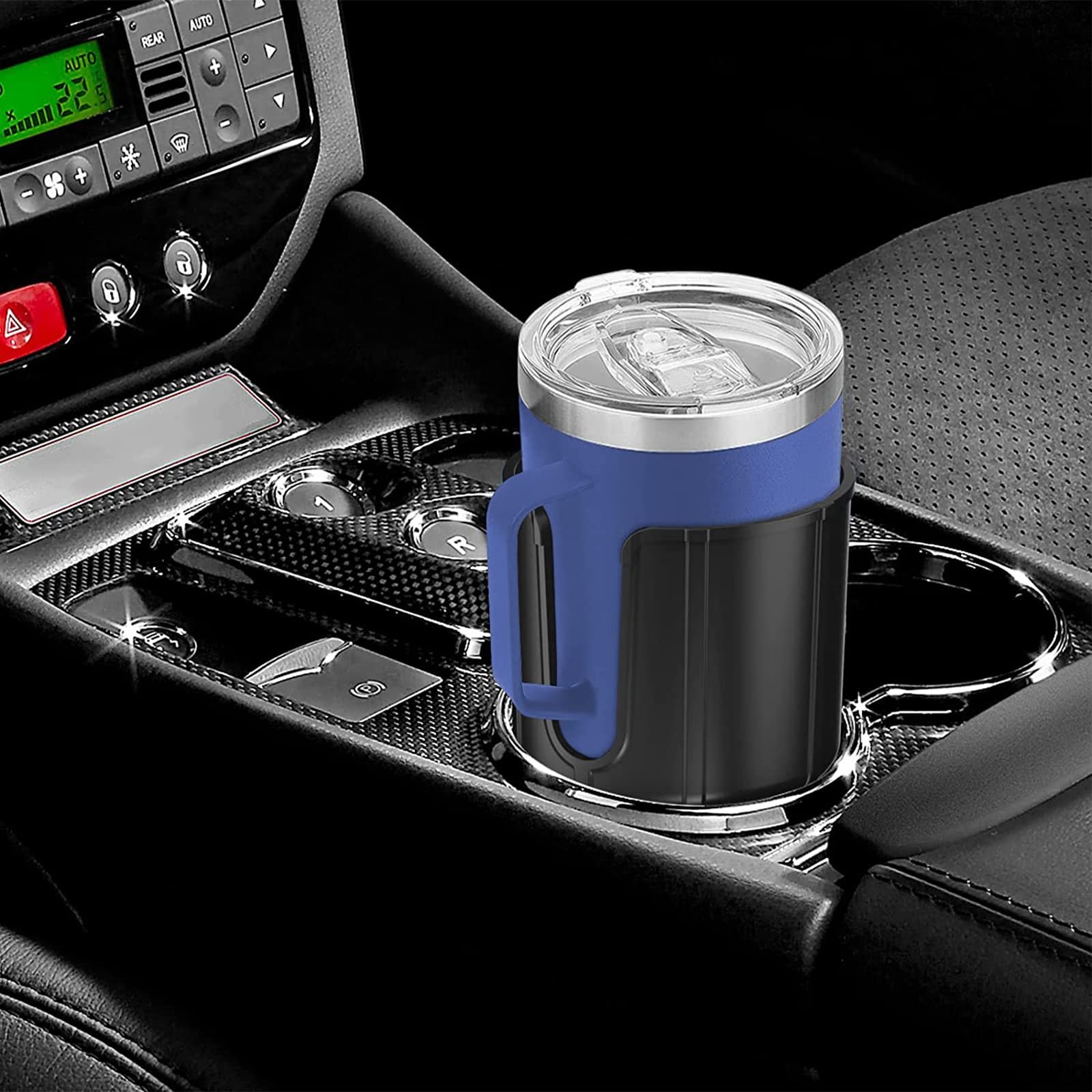 Multi Functional Universal Car Water Cup Holder Adjustable 2.6-3.8 Inches Base Cup Holder Expander Car Tray Cup Holder