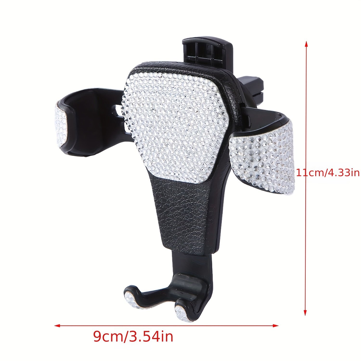 Bling car gravity car vent holder magnetic universal car holder diamond phone holder GPS Stand Support Auto Air Vent Mount