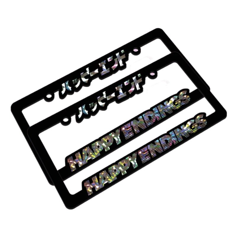 Wholesale US size custom plate number holder license plate cover car license plate frame License Frame