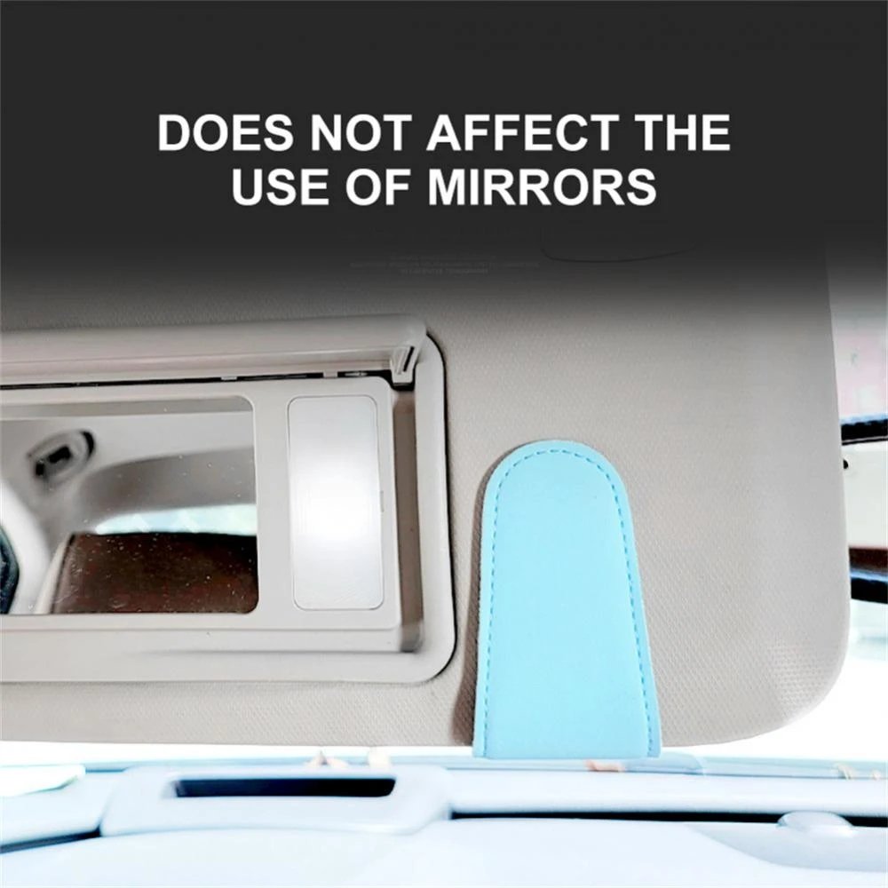 Car Sun Visor Glasses Holder Automobiles Parts Frame Auto Fastener Clip Glasses Ticket Document Holder For Car Accessories