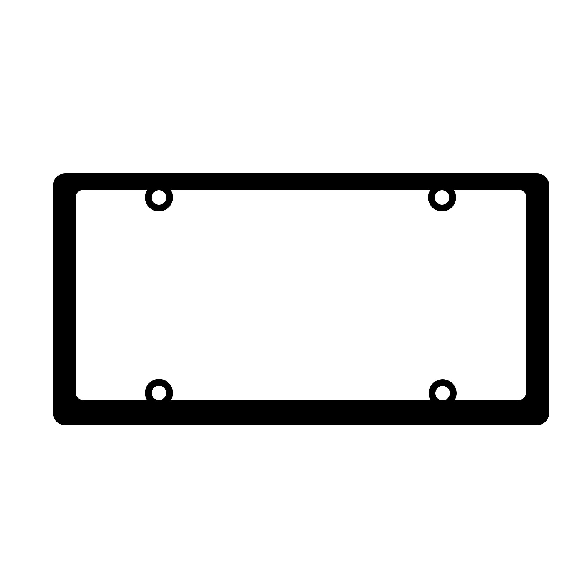 MOQ 5 pcs, Custom License Plate Frames Standard US & Canada Customised Car License Plate Frame/holder Cover License Plate Frames