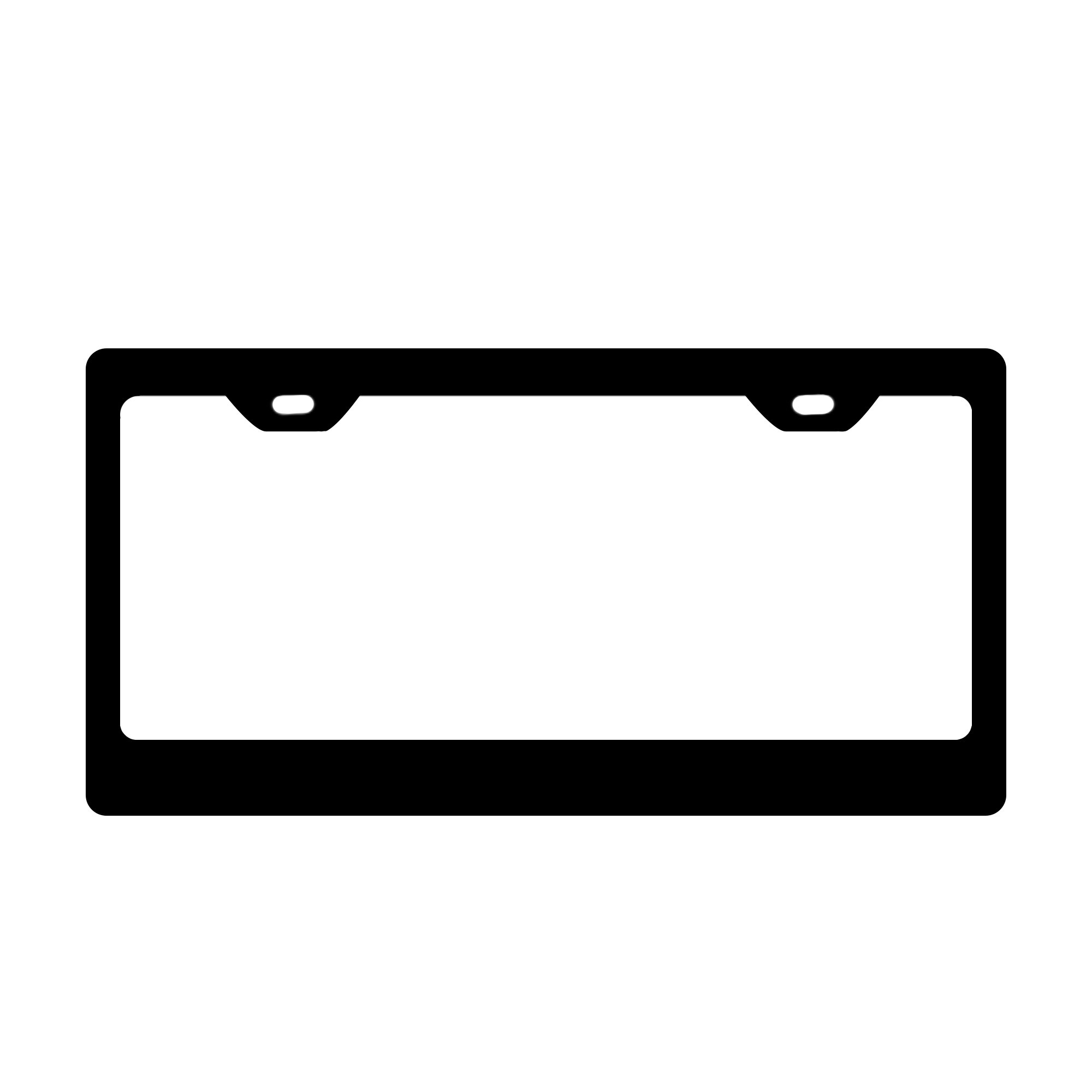 MOQ 5 pcs, Custom License Plate Frames Standard US & Canada Customised Car License Plate Frame/holder Cover License Plate Frames