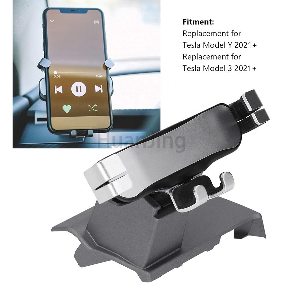 Car Interior Accessories ABS Gravity Car Phone Holder for Tesla Model 3 Model Y