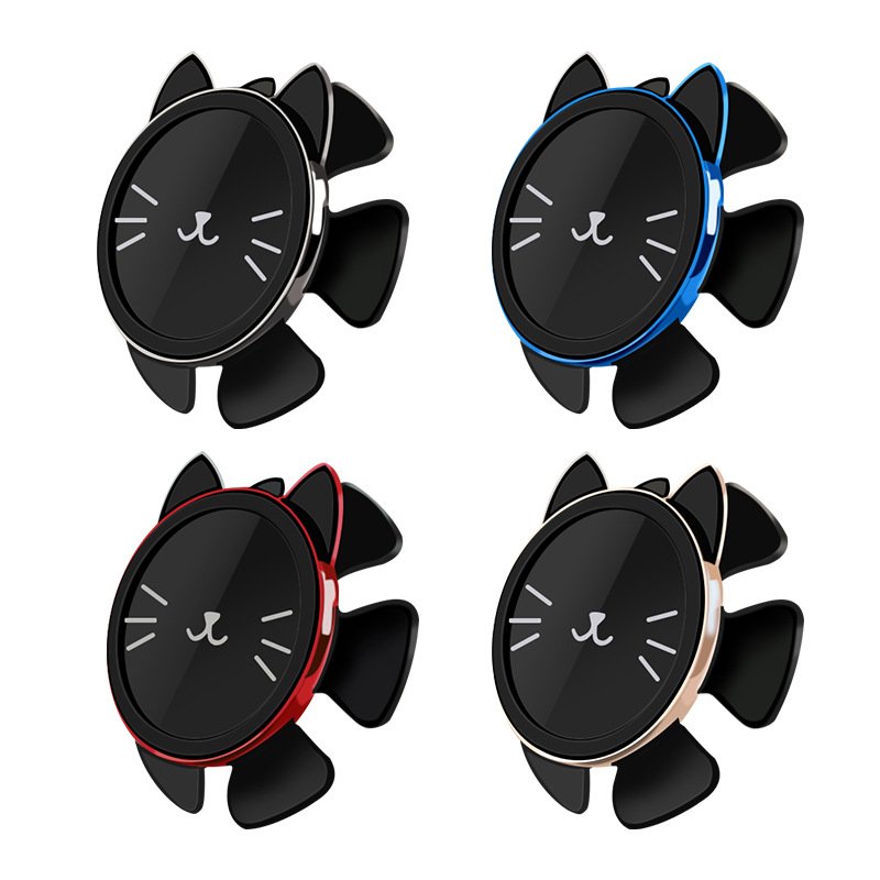 Popular Mobile Phone Holder Cute Steering Wheel Navigation Multi-Function Sucker Flexible Magnetic Car Mobile Phone Holder