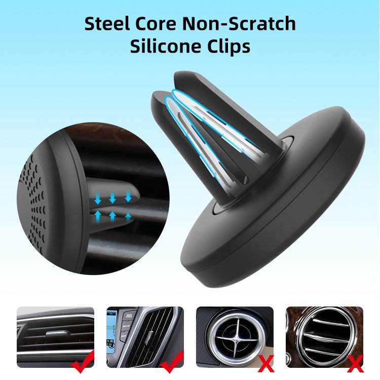 Most selling car mount handyhalterung air vent phone holder magnetic car phone holder for car hight quality mobile phone holders