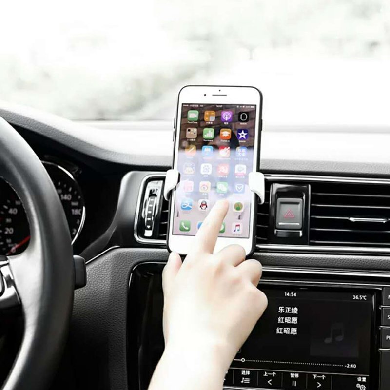 Universal Gravity Auto Phone Holder Car Air Vent Clip Mount Mobile Phone Holder CellPhone Stand Support mobile phone car holder
