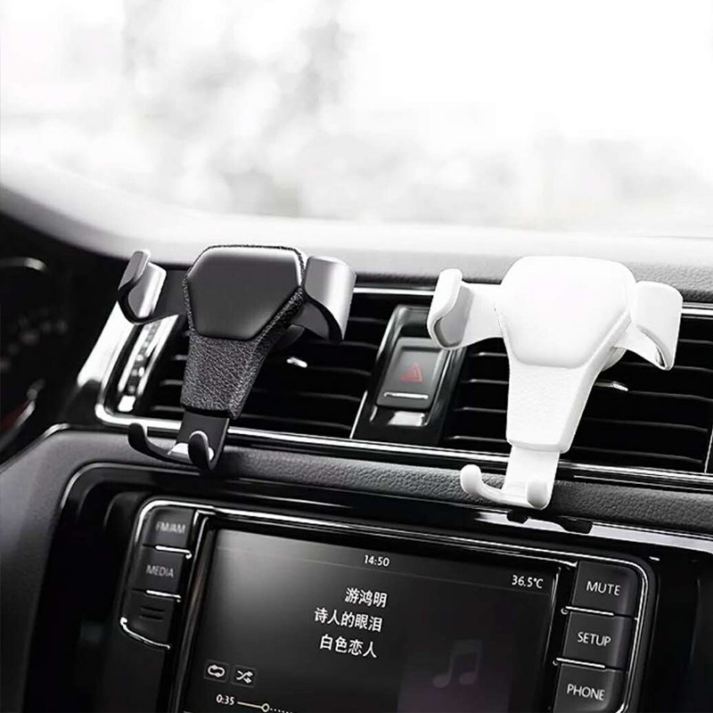 Universal Gravity Auto Phone Holder Car Air Vent Clip Mount Mobile Phone Holder CellPhone Stand Support mobile phone car holder