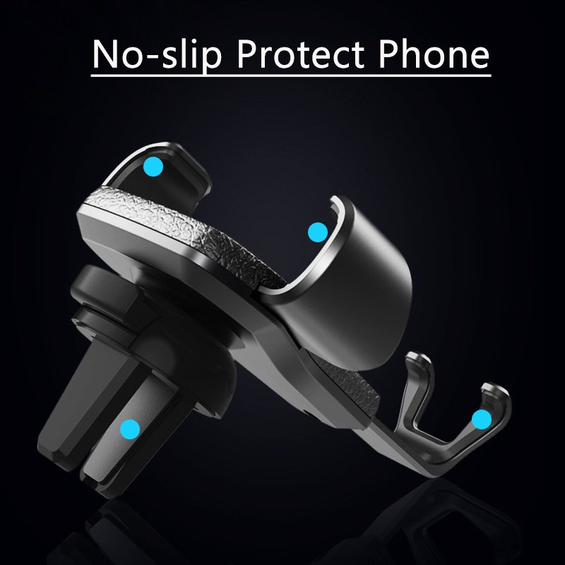 Universal Gravity Auto Phone Holder Car Air Vent Clip Mount Mobile Phone Holder CellPhone Stand Support mobile phone car holder