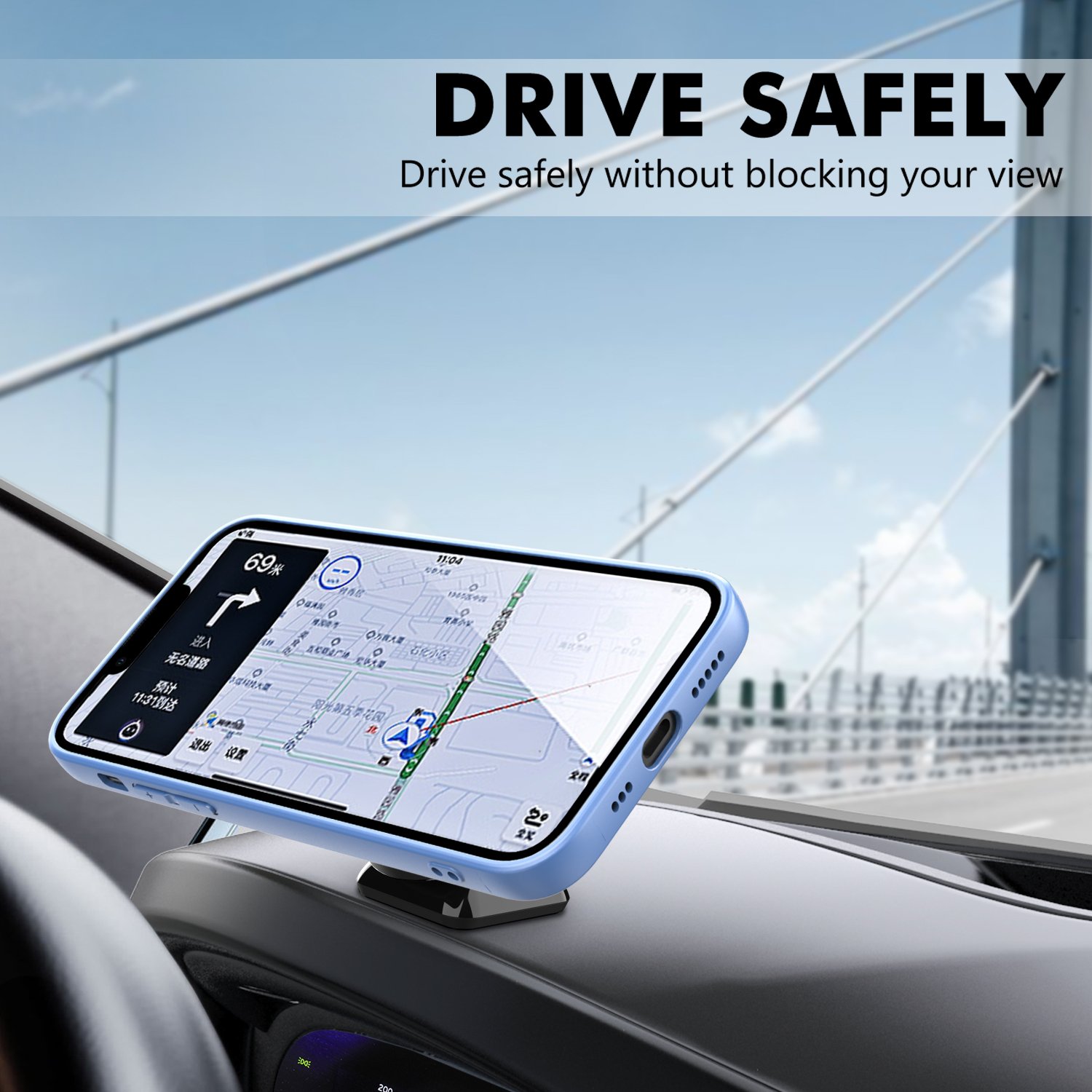 Universal Magnetic Air Vent Car Cell Phone Holder cellphone Dashboard Clip Magnet Mobile Phone Stand Mount for Car iphone