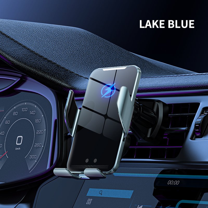 New Arrival Best Seller C9 15w Fast Charging Car Wireless Charger Auto Clamp Phone Holder For Car