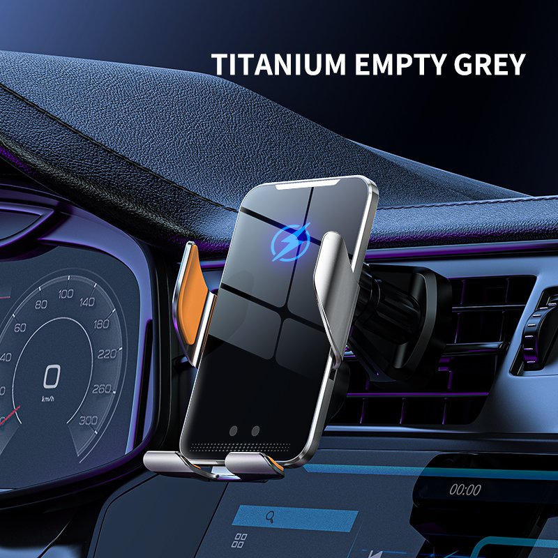 New Arrival Best Seller C9 15w Fast Charging Car Wireless Charger Auto Clamp Phone Holder For Car