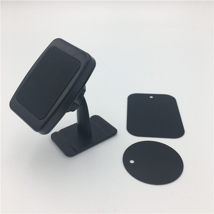 GREATYYT Universal Magnetic Car Phone Mount with Strong 3M Adhesive for Dashboard, Bendable Base and Metal Plates