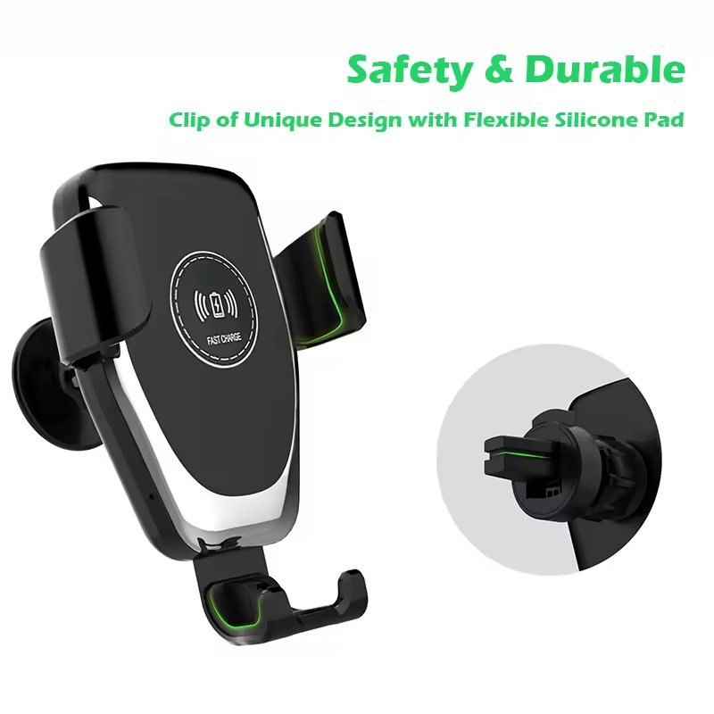High quality multi-purpose mobile phone car holder 10W fast gravity wireless car charger fast charging car mobile phone charger