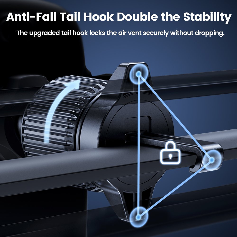 Toocki Wholesale Car Mobile Holder Strong Magnetism More Stable Car Mount Magnetic Car Phone Holder