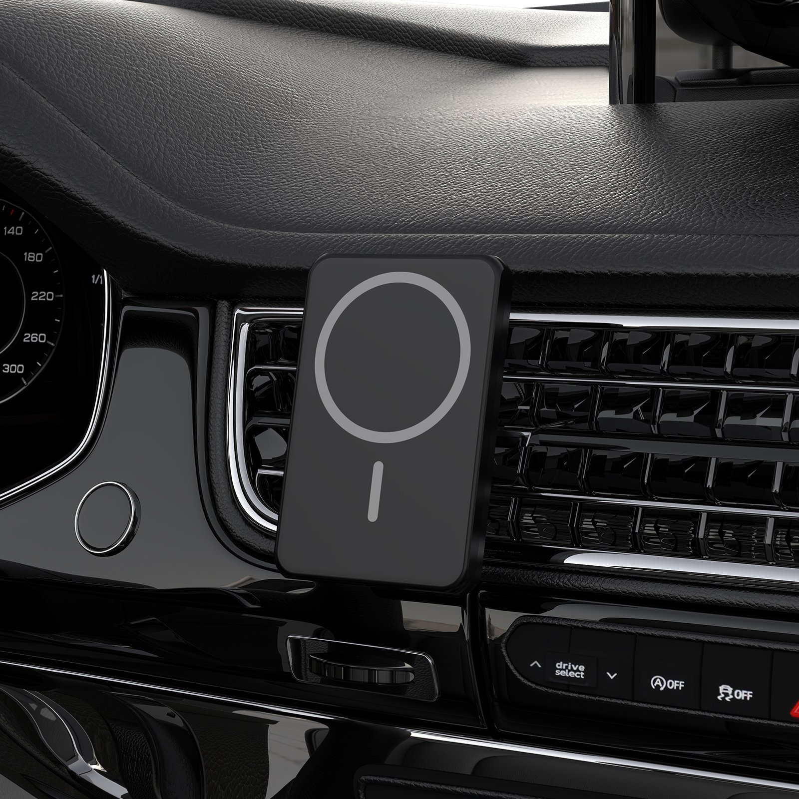 M11 TYPE-C Power Magnetic Phone Holder Fast Charging Wireless Car Phone Charger
