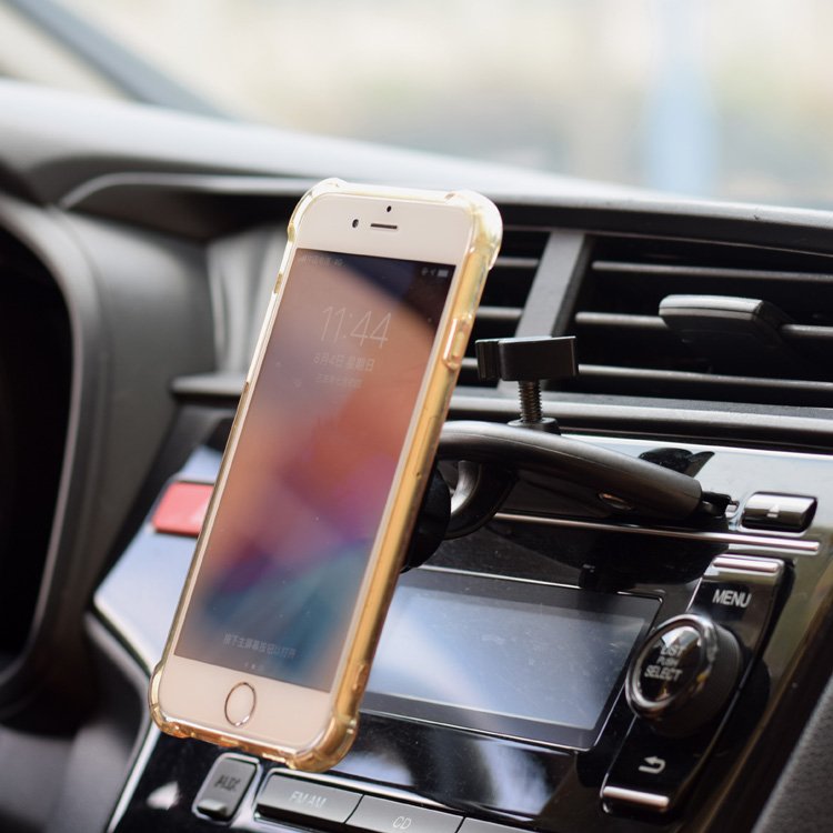 magnetic vehicle CD slot mount dashboard universal cell phone holder compact magnet bracket mobile phone stand