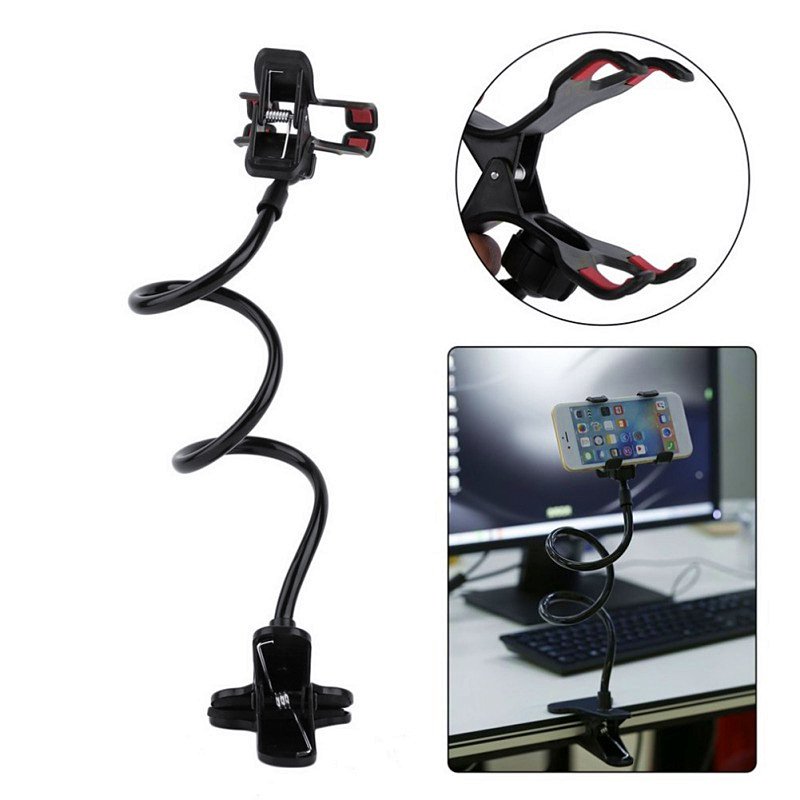 Factory Long Arm Lazy Bed Mobile Cell Phone Holder 360 Degrees Rotating Universal Portable Desktop Clip Table Bracket holder