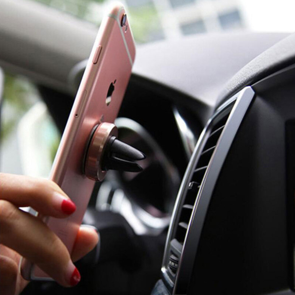 Factory price hot sell outlet vent mount Air vent clip cellphone car holder mobile phone bracket magnetic for car