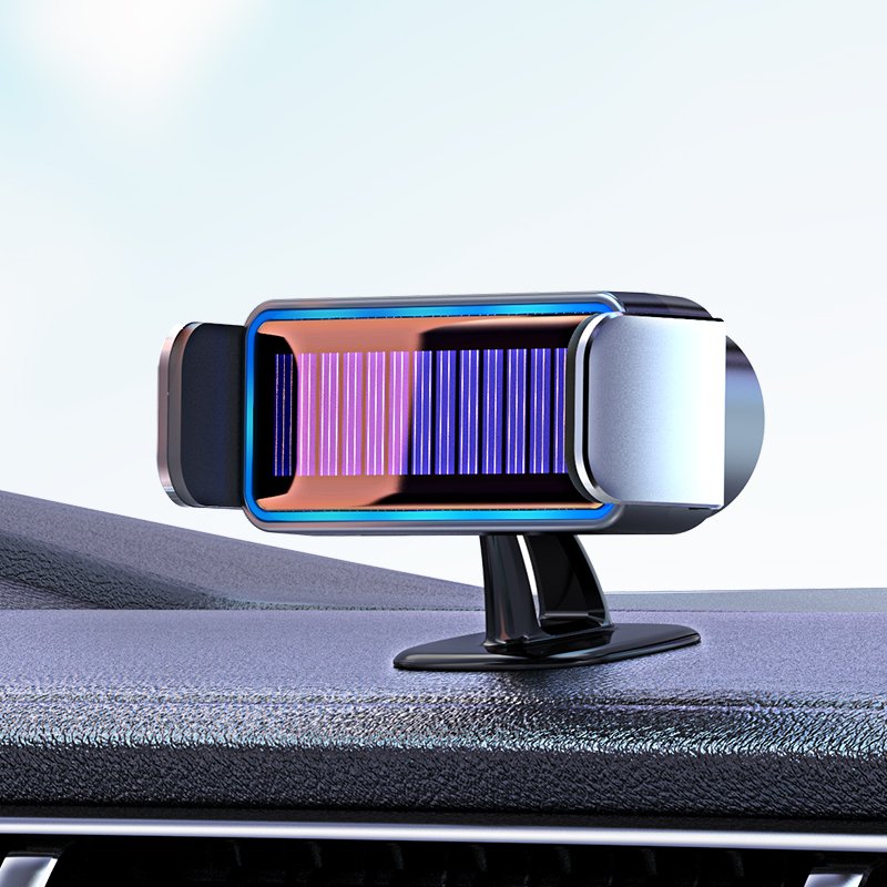 Portable Solar Car Mobile Phone Holder Automatic Induction Electric Multiple Phone Holder